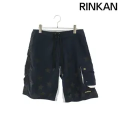クロムハーツ  SWIM PANTS CRS BTN CEM CHプラスレザーパッチラベル付きハーフパンツ メンズ 30インチのサムネイル