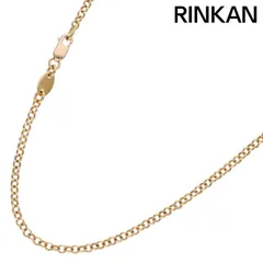 クロムハーツ 22K NECKCHAIN R18/ロールチェーン18inch ゴールド