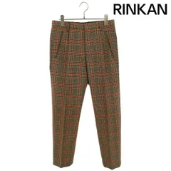 ドリスヴァンノッテン  18AW  73-04-84-04035 チェックウールロングパンツ メンズ 44のサムネイル