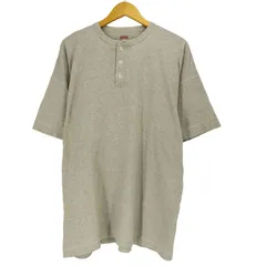 ヘルスニット Healthknit 別注 猫目ボタン ヘンリーネック Tシャツ メンズ JPN：M のサムネイル