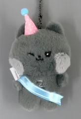 【中古】ぬいぐるみマスコット・ぬいぐるみバッジ キム・ジウン zeroni ミニぬいぐるみキーリング woongnini 「zeroni HOME PARTY POP-UP」のサムネイル