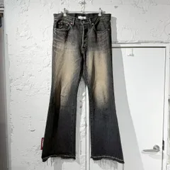 doublet ダブレット 22SS RECYCLE DENIM FLARE PANTS フレアパンツ 22SS70PT181 ブラック size:M 【表参道B07】のサムネイル