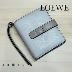 【激安】LOEWE ロエベ ブランド  ミニ財布 ロエベ  ジップ ウォレット 財布 ゴースト アッシュ 革 コンパクトのサムネイル