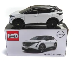 【中古】ミニカー 1/66 日産 アリア(プリズムホワイト×ブラック) 「トミカ」 日産特注のサムネイル