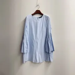 ZARA ザラ フレア袖 ONE PIECE スタイル サマー オールインワン 55 66のサムネイル