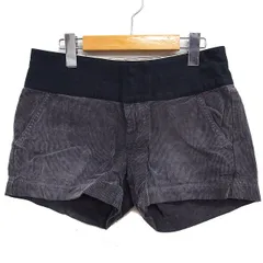 ダブルスタンダードクロージング ダブスタ DOUBLE STANDARD CLOTHING コーデュロイ ショートパンツ ローライズ コットン 綿 38 グレー /NT17のサムネイル