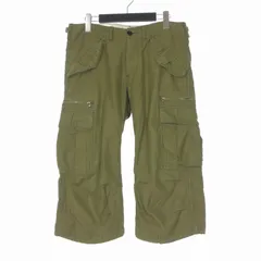 ダブルジェイケイ wjk クロップド ミリタリー カーゴパンツ M カーキ 5017 ct45rのサムネイル
