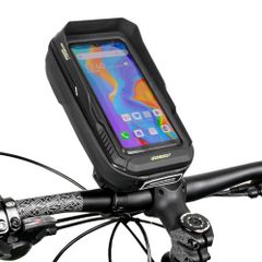 GORIX Handle Bag for Bicycles, Waterproof, Smartphone Holder, Cross Bike, Mini Velo, Electric Bicycle, Front Bag, Touchscreen Compatible, 360 Degree Rotation, Smartphone Storage (active H3) mt e4ed262f