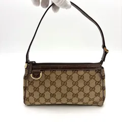 GUCCI グッチ アビー金具 GGキャンバス アクセサリーポーチ
