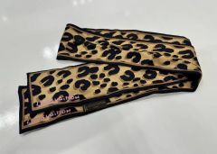 LOUIS VUITTON スカーフ バンダナ レッド レオパード柄 - メルカリ