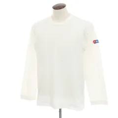 【中古】プレイコムデギャルソン PLAY COMME des GARCONS コットン クルーネック 長袖Ｔシャツ ホワイト【サイズXL】【メンズ】のサムネイル
