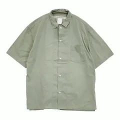 EEL Hanabi Shirt 花火シャツ サイズS 定価16500円 E-20401A 半袖シャツ ライトグリーン メンズ イール【中古】6-0630S♪のサムネイル