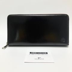 未使用に近い】RUBATO&CO 長財布 L字ファスナー 栃木レザー ブラック