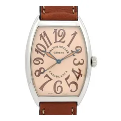 フランクミュラー カサブランカ サーモンダイヤル 2025年 6850 CASA 自動巻き ステンレススティール メンズ FRANCK MULLER【中古】 【時計】のサムネイル