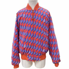 極美品▼LOUIS VUITTON ルイヴィトン 22AW ダイヤモンドダミエ 中綿入り ダブルジップ ブルゾン ボンバージャケット 52 正規品 メンズのサムネイル