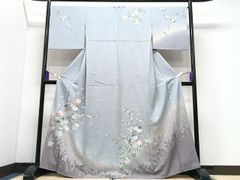 平和屋着物＊夏物 男性 色無地 紗 錆青磁色 麻 逸品 CABH7607ze - メルカリ