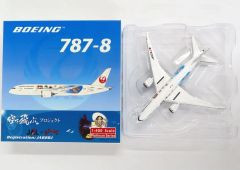 [중고] 미니카 1/400 JAL BOEING 787-8 하늘을 날아라. 프로젝트 #JA828J [JAL×지브리] [10717]