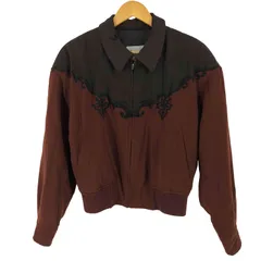 フィッチェ ficce 刺繍デザイン ウールジップアップジャケット メンズ JPN：M のサムネイル