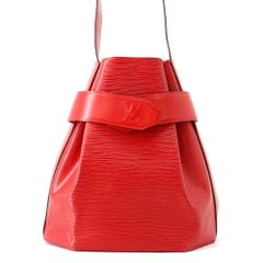 美品】ルイヴィトン ショルダーバッグ サックデポールPM エピ レッド 