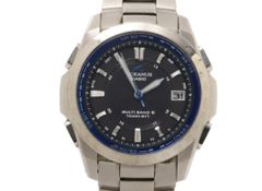 稼動】 CASIO オシアナス 腕時計 メンズ OCW-T100 黒文字盤 - メルカリ