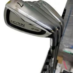 【中古】 エポンゴルフ株式会社 EPON AF-705 6S アイアンセット IR 純正特注シャフト (フレックスR) メンズ 男性用 右利き 右用 Cランク ゴルフクラブのサムネイル