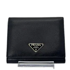 正常可動 未使用 PRADA プラダ M176A 財布 三つ折り サフィアーノ