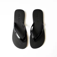 PRADA ブラッシュドレザー フリップフロップ サンダルのサムネイル