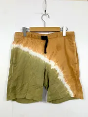 Gramicci グラミチ USA製 タイダイ染め クライミング ショート パンツ sizeS/オレンジ×グリーン ■◆ メンズのサムネイル