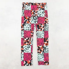 COMME des GARCONS HOMME PLUS コムデギャルソン オムプリュス パンツ レオパード アニマル クレイジーパターン パッチワーク 総柄 ナイロン マルチカラー 日本製 メンズ XS b02296のサムネイル