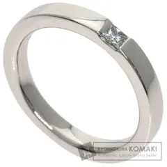 HARRY WINSTON ハリーウィンストン プリンセスカット バンドリング ダイヤモンド リング・指輪 PT950 レディース [中古]のサムネイル