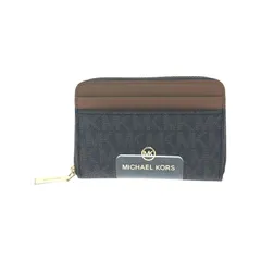 MICHAEL KORS マイケルコース ユニセックス ミニ財布 コンパクトウォレット カードケース コインケース ブラウンのサムネイル