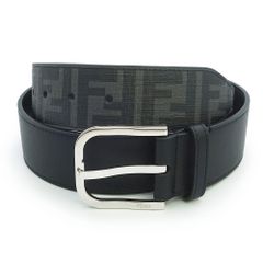 FENDI FFスクエアリバーシブルベルト シルバー 80サイズ 目黒蓮着用