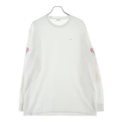NOAH (ノア) Floral L/S Tee アームフローラルプリント クルーネック 長袖Tシャツ カットソー ホワイトのサムネイル