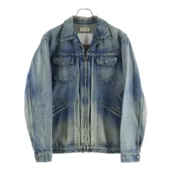 RON HERMAN (ロンハーマン) 20SS Denim Jacket ジップアップ デニムジャケット インディゴ 3120400080のサムネイル