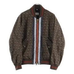 BURBERRY (バーバリー) 19AW TBモノグラム ストライプ プリント ボマージャケット ブラウン 8021249のサムネイル