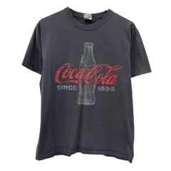 FRUIT OF THE LOOM 半袖 プリントTシャツ M チャコールグレー フルーツオブザルーム プルオーバー コカコーラ Coca-Cola 夏物 a807-5864のサムネイル