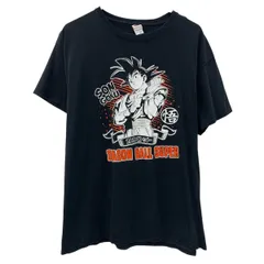 FRUIT OF THE LOOM DRAGONBALL 半袖 キャラクターTシャツ XL ブラック フルーツオブザルーム ドラゴンボール 孫悟空 アニメ 夏物 a807-5870のサムネイル