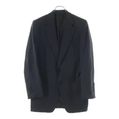 TOM FORD (トムフォード) ウール シングルテーラードジャケット ダークグレーのサムネイル