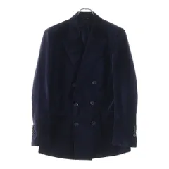 TOM FORD (トムフォード) ベロア ダブルブレスト テーラードジャケット パープル 11BR40のサムネイル