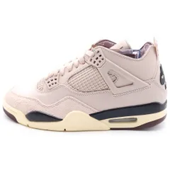 NIKE (ナイキ) ×A MA MANIERE WMNS AIR JORDAN 4 FZ4810-200 アママニエール エアジョーダン ハイカットスニーカー ベージュ US11/28cmのサムネイル
