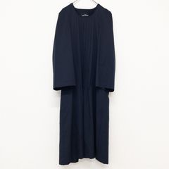 08サーカス 薄手 ガウンコート サイズ5　春夏 ロングコート ネイビー 08サーカス 薄手 ガウンコート サイズ5 春夏 ロングコート ネイビー