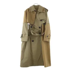 Sacai (サカイ) 20AW トレンチ ドッキング ロングコート ベージュ 20-05125のサムネイル