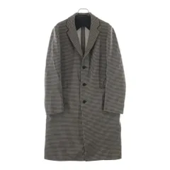 MARNI (マルニ) COMESSA コメッサ ガンクラブチェック ロングコート ブラウン 0000186051のサムネイル