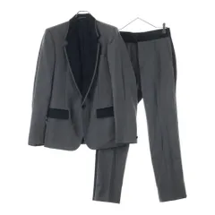 Maison Margiela (メゾンマルジェラ) ここのえ テーラード ジャケット スラックスパンツ タキシード セットアップ グレー 28 FT009のサムネイル