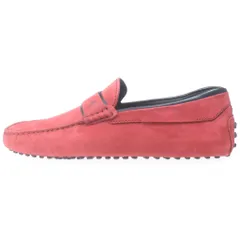 TOD'S (トッズ) ×FERRARI スエードレザー ドライビングシューズ レッドのサムネイル