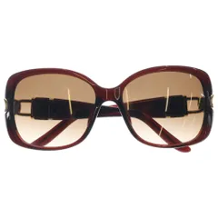 LOEWE (ロエベ) チェーンモチーフ オーバルサングラス 眼鏡 アイウェア 57□16 ブラウン SLW782のサムネイル