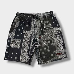 READYMADE EASY SHORTS バンダナ柄 ショートパンツ ブラック