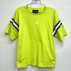 【エンポリオアルマーニ EMPORIO ARMANI】キッズ ライン入りTシャツ 130 (8 ) 蛍光グリーンのサムネイル