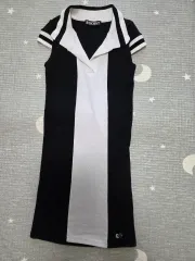 EGOIST ブラック ホワイト バイカラー ONE PIECE タン性 ウス 44-55のサムネイル