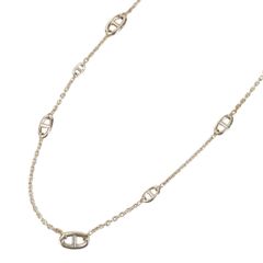 HERMES エルメス クロス バングル ブレスレット ゴールド×ブラック
